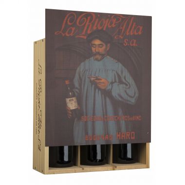 Giftbox 3 bottles La Rioja Alta type B